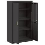 Casa si Gradina - Mobilier - Dulapuri si sifoniere - Dulapuri - Dulap de depozitare cu depozitare 2 pcs Negru 80 x 40 x 140 cm - Infinity.ro