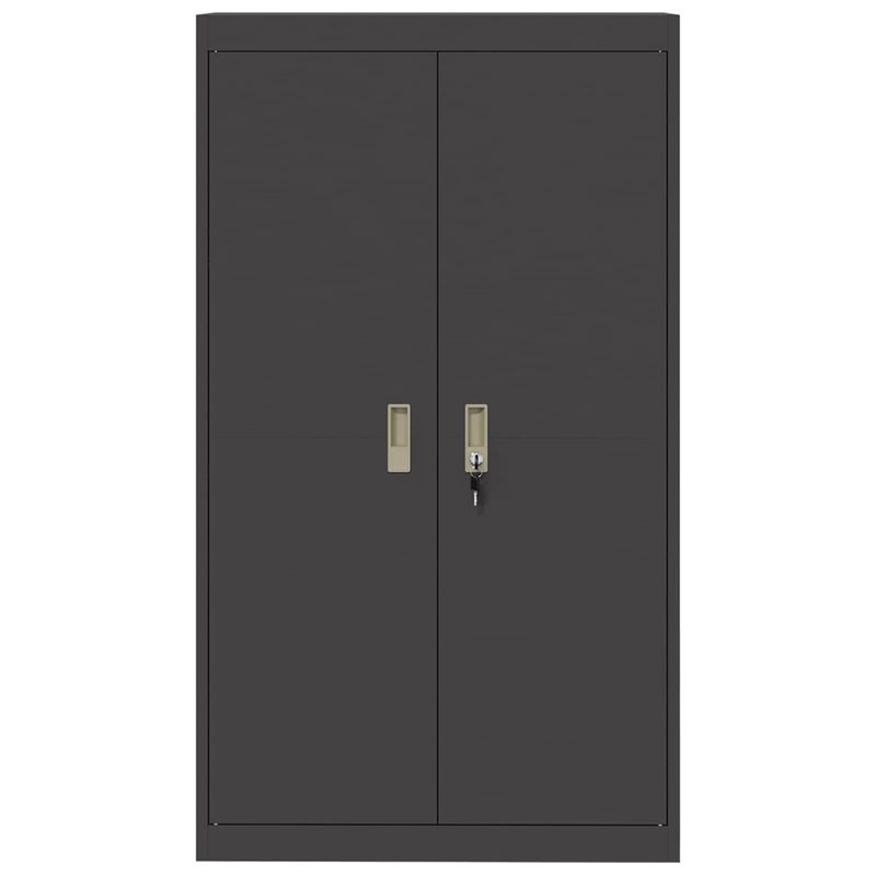 Casa si Gradina - Mobilier - Dulapuri si sifoniere - Dulapuri - Dulap de depozitare cu depozitare 2 pcs Negru 80 x 40 x 140 cm - Infinity.ro