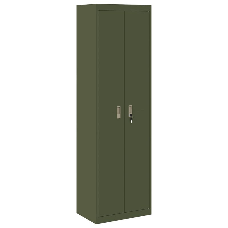 Casa si Gradina - Mobilier - Dulapuri si sifoniere - Dulapuri - Dulap de depozitare 2 pcs Verde masliniu 60 x 40 x 200 cm - Infinity.ro
