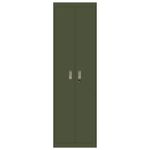 Casa si Gradina - Mobilier - Dulapuri si sifoniere - Dulapuri - Dulap de depozitare 2 pcs Verde masliniu 60 x 40 x 200 cm - Infinity.ro