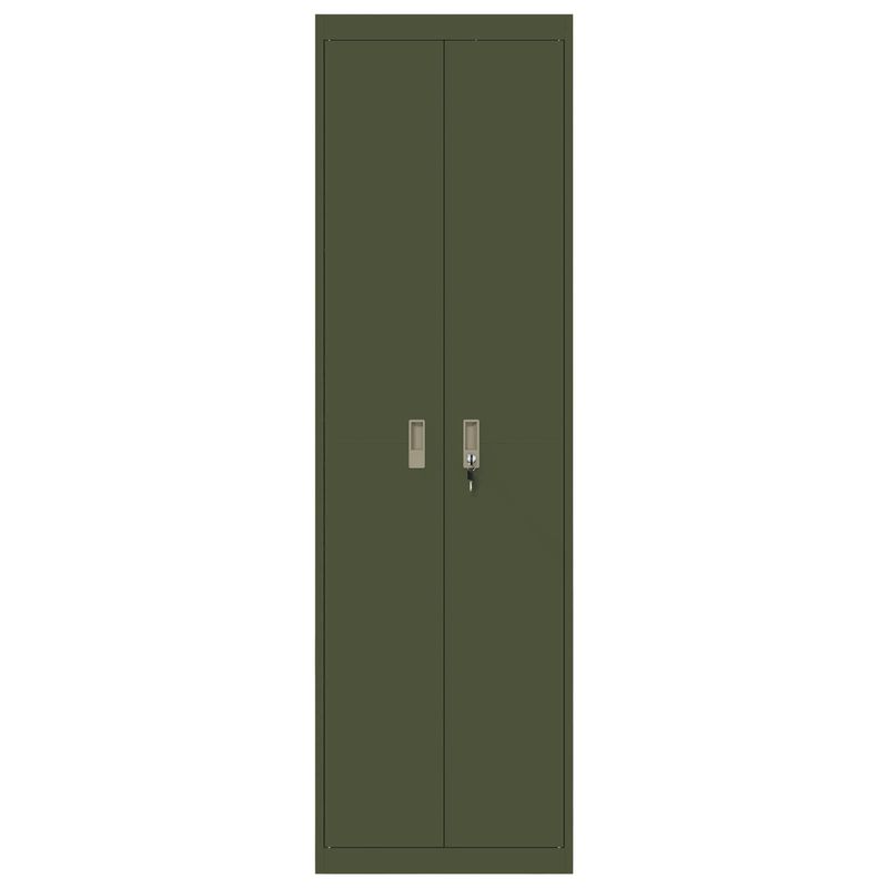 Casa si Gradina - Mobilier - Dulapuri si sifoniere - Dulapuri - Dulap de depozitare 2 pcs Verde masliniu 60 x 40 x 200 cm - Infinity.ro