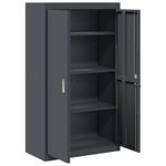Casa si Gradina - Mobilier - Dulapuri si sifoniere - Dulapuri - Dulap de depozitare 2 pcs Antracit 80 x 40 x 140 cm - Infinity.ro