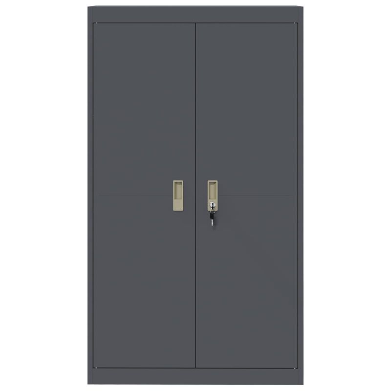 Casa si Gradina - Mobilier - Dulapuri si sifoniere - Dulapuri - Dulap de depozitare 2 pcs Antracit 80 x 40 x 140 cm - Infinity.ro