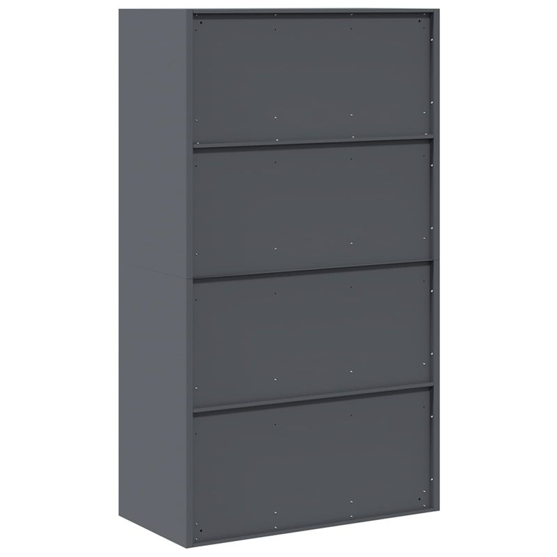 Casa si Gradina - Mobilier - Dulapuri si sifoniere - Dulapuri - Dulap de depozitare 2 pcs Antracit 80 x 40 x 140 cm - Infinity.ro