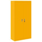 Casa si Gradina - Mobilier - Dulapuri si sifoniere - Dulapuri - Dulap de depozitare 2 pcs Galben mustar 90 x 40 x 180 cm - Infinity.ro