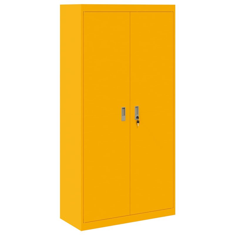 Casa si Gradina - Mobilier - Dulapuri si sifoniere - Dulapuri - Dulap de depozitare 2 pcs Galben mustar 90 x 40 x 180 cm - Infinity.ro