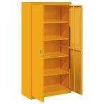 Casa si Gradina - Mobilier - Dulapuri si sifoniere - Dulapuri - Dulap de depozitare 2 pcs Galben mustar 90 x 40 x 180 cm - Infinity.ro