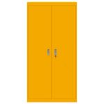 Casa si Gradina - Mobilier - Dulapuri si sifoniere - Dulapuri - Dulap de depozitare 2 pcs Galben mustar 90 x 40 x 180 cm - Infinity.ro
