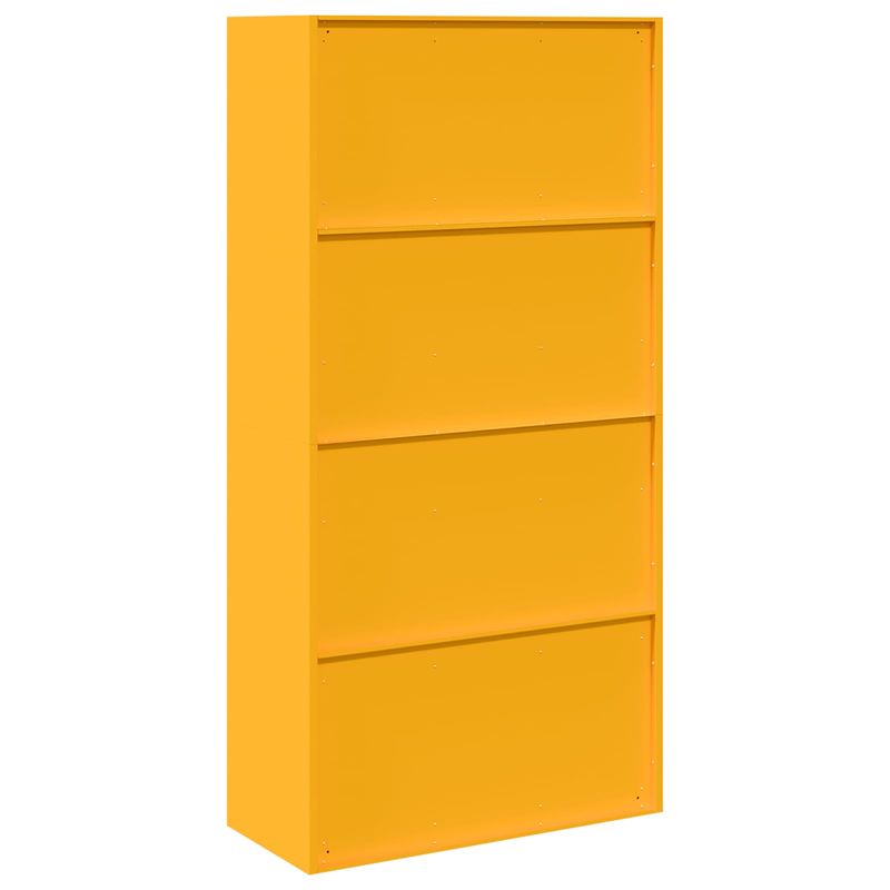 Casa si Gradina - Mobilier - Dulapuri si sifoniere - Dulapuri - Dulap de depozitare 2 pcs Galben mustar 90 x 40 x 180 cm - Infinity.ro