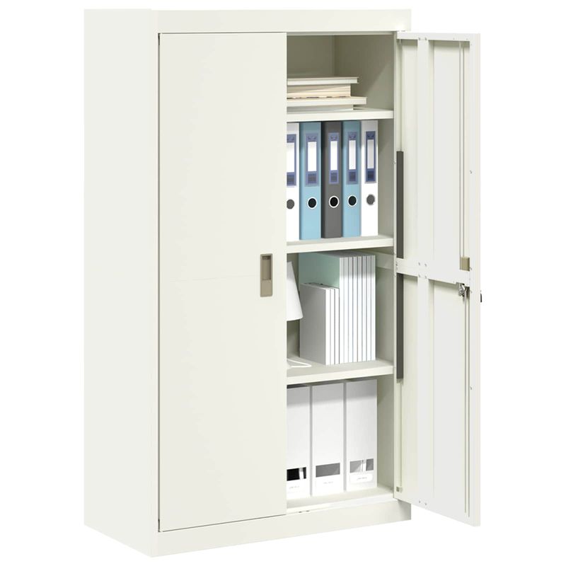 Casa si Gradina - Mobilier - Dulapuri si sifoniere - Dulapuri - Dulap de depozitare cu depozitare 2 pcs Alb 80 x 40 x 140 cm - Infinity.ro