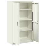Casa si Gradina - Mobilier - Dulapuri si sifoniere - Dulapuri - Dulap de depozitare cu depozitare 2 pcs Alb 80 x 40 x 140 cm - Infinity.ro