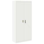 Casa si Gradina - Mobilier - Dulapuri si sifoniere - Dulapuri - Dulap de depozitare cu depozitare 2 pcs Alb 90 x 40 x 200 cm - Infinity.ro