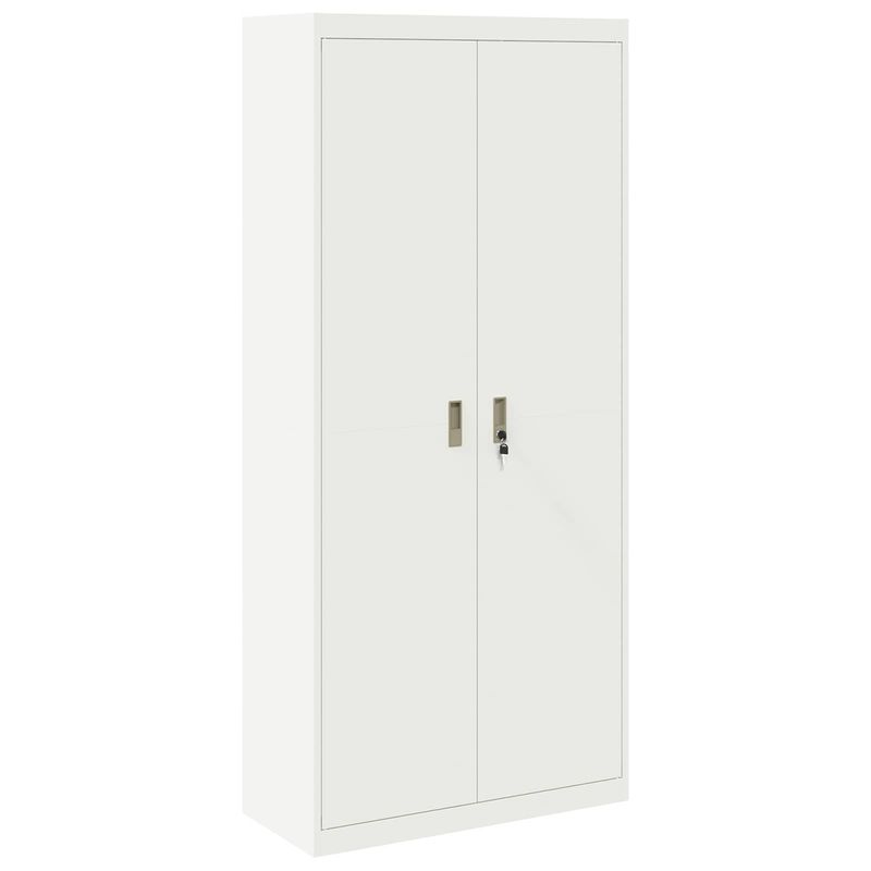 Casa si Gradina - Mobilier - Dulapuri si sifoniere - Dulapuri - Dulap de depozitare cu depozitare 2 pcs Alb 90 x 40 x 200 cm - Infinity.ro