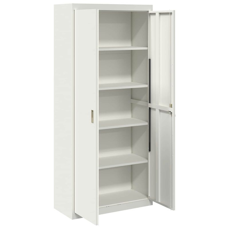 Casa si Gradina - Mobilier - Dulapuri si sifoniere - Dulapuri - Dulap de depozitare cu depozitare 2 pcs Alb 90 x 40 x 200 cm - Infinity.ro