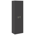 Casa si Gradina - Mobilier - Dulapuri si sifoniere - Dulapuri - Dulap de depozitare cu depozitare 2 pcs Negru 60 x 40 x 200 cm - Infinity.ro