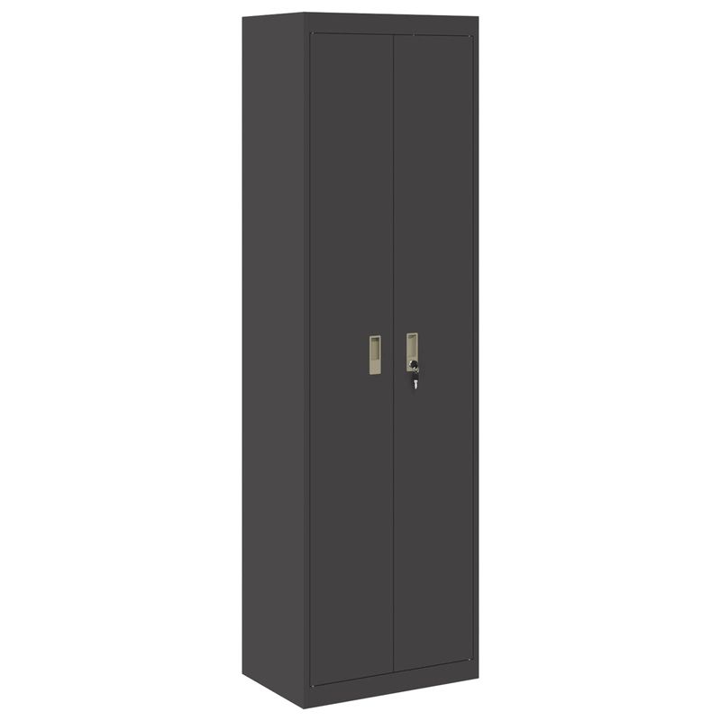 Casa si Gradina - Mobilier - Dulapuri si sifoniere - Dulapuri - Dulap de depozitare cu depozitare 2 pcs Negru 60 x 40 x 200 cm - Infinity.ro