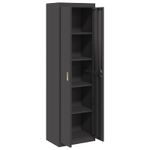 Casa si Gradina - Mobilier - Dulapuri si sifoniere - Dulapuri - Dulap de depozitare cu depozitare 2 pcs Negru 60 x 40 x 200 cm - Infinity.ro