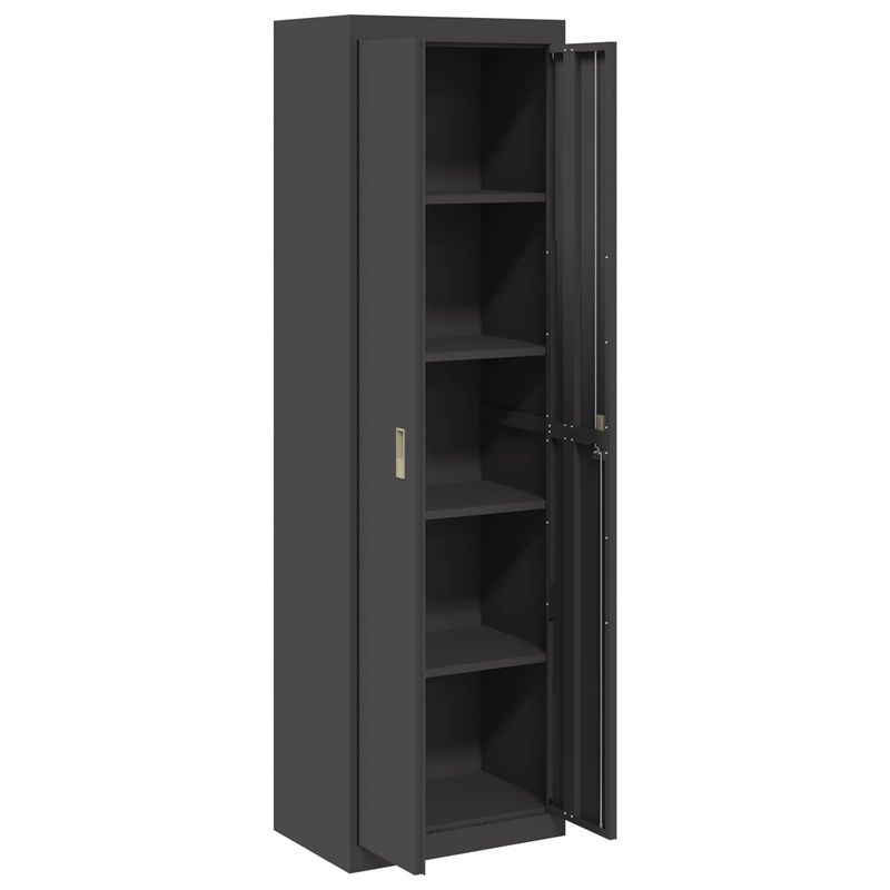 Casa si Gradina - Mobilier - Dulapuri si sifoniere - Dulapuri - Dulap de depozitare cu depozitare 2 pcs Negru 60 x 40 x 200 cm - Infinity.ro