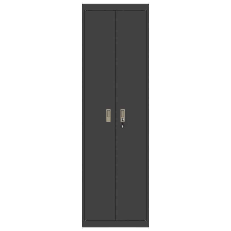 Casa si Gradina - Mobilier - Dulapuri si sifoniere - Dulapuri - Dulap de depozitare cu depozitare 2 pcs Negru 60 x 40 x 200 cm - Infinity.ro