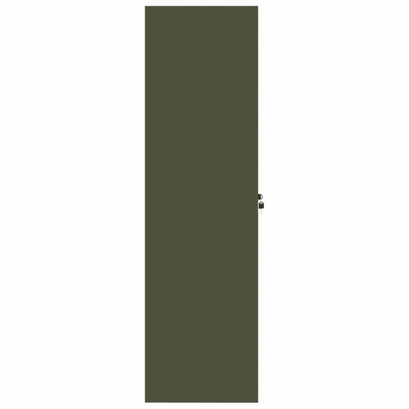 Casa si Gradina - Mobilier - Dulapuri si sifoniere - Dulapuri - Dulap de depozitare 2 pcs Verde masliniu 80 x 40 x 140 cm - Infinity.ro