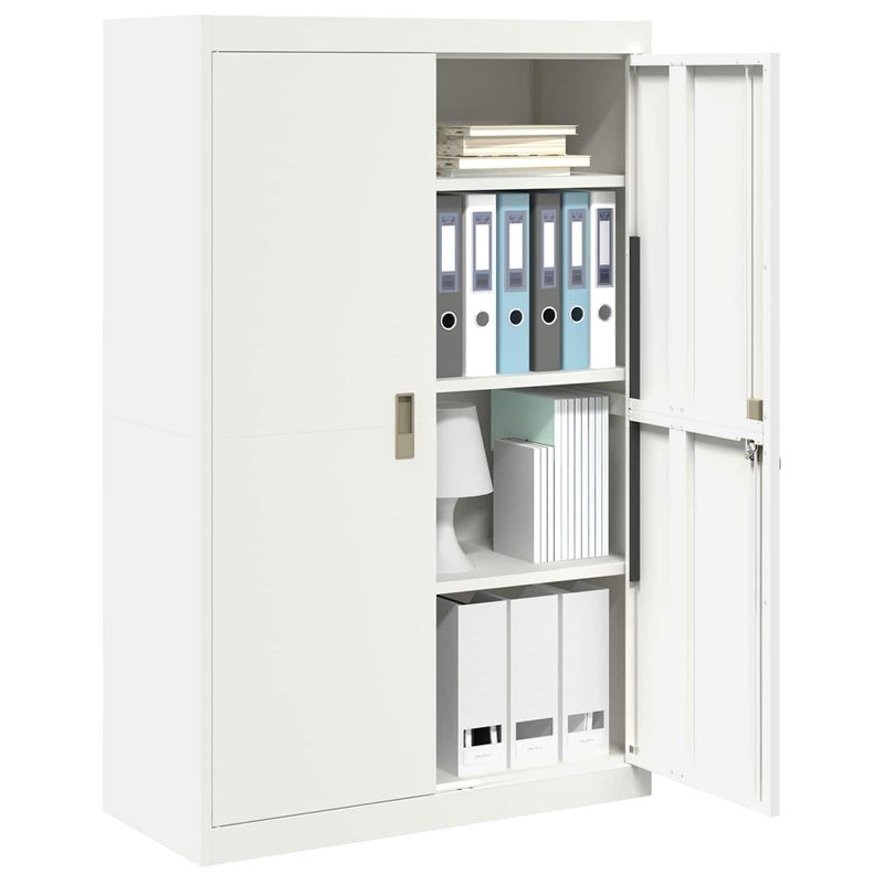 Casa si Gradina - Mobilier - Dulapuri si sifoniere - Dulapuri - Dulap de depozitare cu depozitare 2 pcs Alb 90 x 40 x 140 cm - Infinity.ro