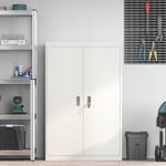 Casa si Gradina - Mobilier - Dulapuri si sifoniere - Dulapuri - Dulap de depozitare cu depozitare 2 pcs Alb 90 x 40 x 140 cm - Infinity.ro