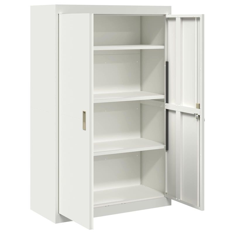 Casa si Gradina - Mobilier - Dulapuri si sifoniere - Dulapuri - Dulap de depozitare cu depozitare 2 pcs Alb 90 x 40 x 140 cm - Infinity.ro