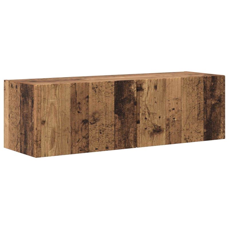 Casa si Gradina - Mobilier - Comode si corpuri - Comode - Set comoda TV Pe perete 3 pcs Lemn vechi Lemn compozit - Infinity.ro