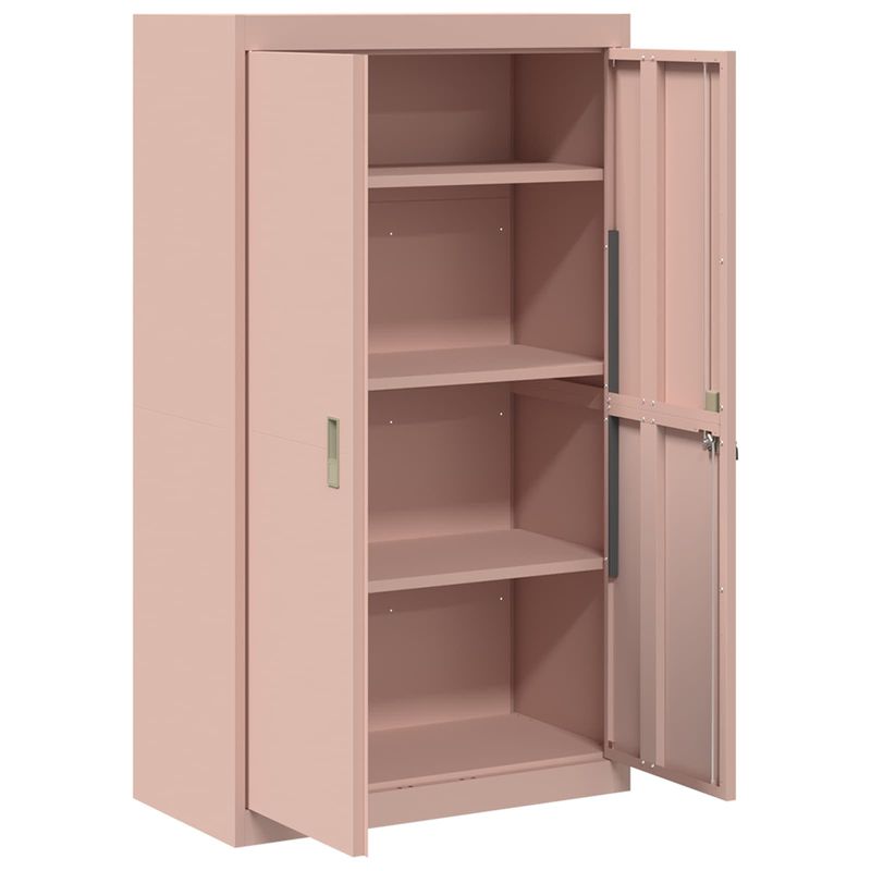 Casa si Gradina - Mobilier - Dulapuri si sifoniere - Dulapuri - Dulap de depozitare cu depozitare 2 pcs Roz 80 x 40 x 140 cm - Infinity.ro