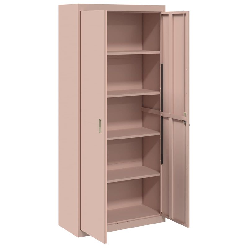 Casa si Gradina - Mobilier - Dulapuri si sifoniere - Dulapuri - Dulap de depozitare cu depozitare 2 pcs Roz 90 x 40 x 200 cm - Infinity.ro
