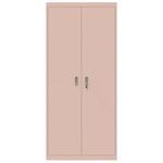 Casa si Gradina - Mobilier - Dulapuri si sifoniere - Dulapuri - Dulap de depozitare cu depozitare 2 pcs Roz 90 x 40 x 200 cm - Infinity.ro