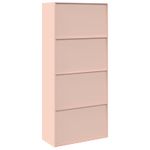 Casa si Gradina - Mobilier - Dulapuri si sifoniere - Dulapuri - Dulap de depozitare cu depozitare 2 pcs Roz 90 x 40 x 200 cm - Infinity.ro
