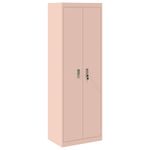 Casa si Gradina - Mobilier - Dulapuri si sifoniere - Dulapuri - Dulap de depozitare cu depozitare 2 pcs Roz 60 x 40 x 180 cm - Infinity.ro