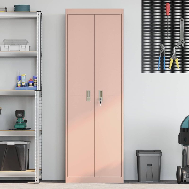Casa si Gradina - Mobilier - Dulapuri si sifoniere - Dulapuri - Dulap de depozitare cu depozitare 2 pcs Roz 60 x 40 x 180 cm - Infinity.ro
