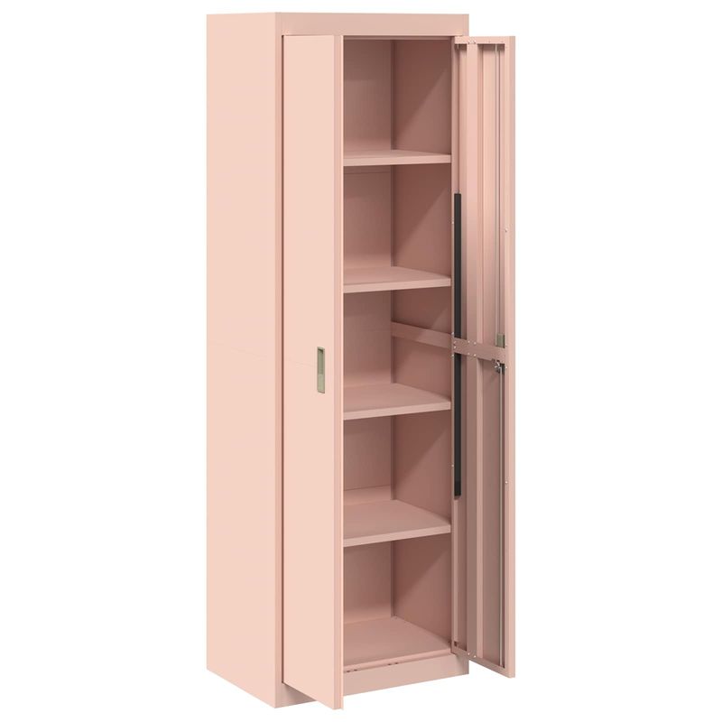 Casa si Gradina - Mobilier - Dulapuri si sifoniere - Dulapuri - Dulap de depozitare cu depozitare 2 pcs Roz 60 x 40 x 180 cm - Infinity.ro