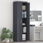 Casa si Gradina - Mobilier - Dulapuri si sifoniere - Dulapuri - Dulap de depozitare 2 pcs Antracit 60 x 40 x 200 cm - Infinity.ro