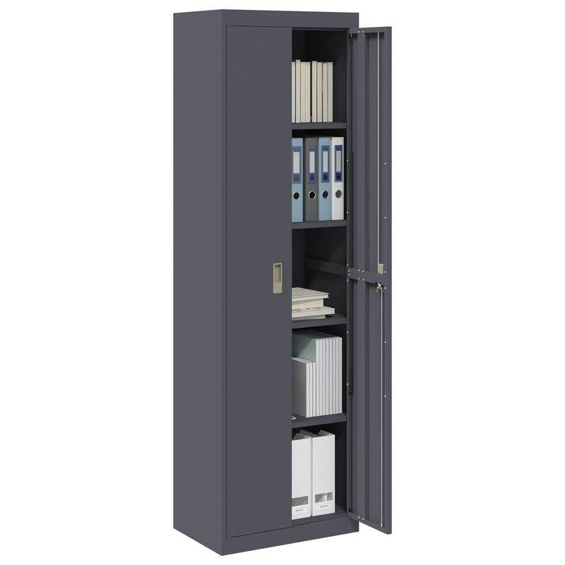 Casa si Gradina - Mobilier - Dulapuri si sifoniere - Dulapuri - Dulap de depozitare 2 pcs Antracit 60 x 40 x 200 cm - Infinity.ro