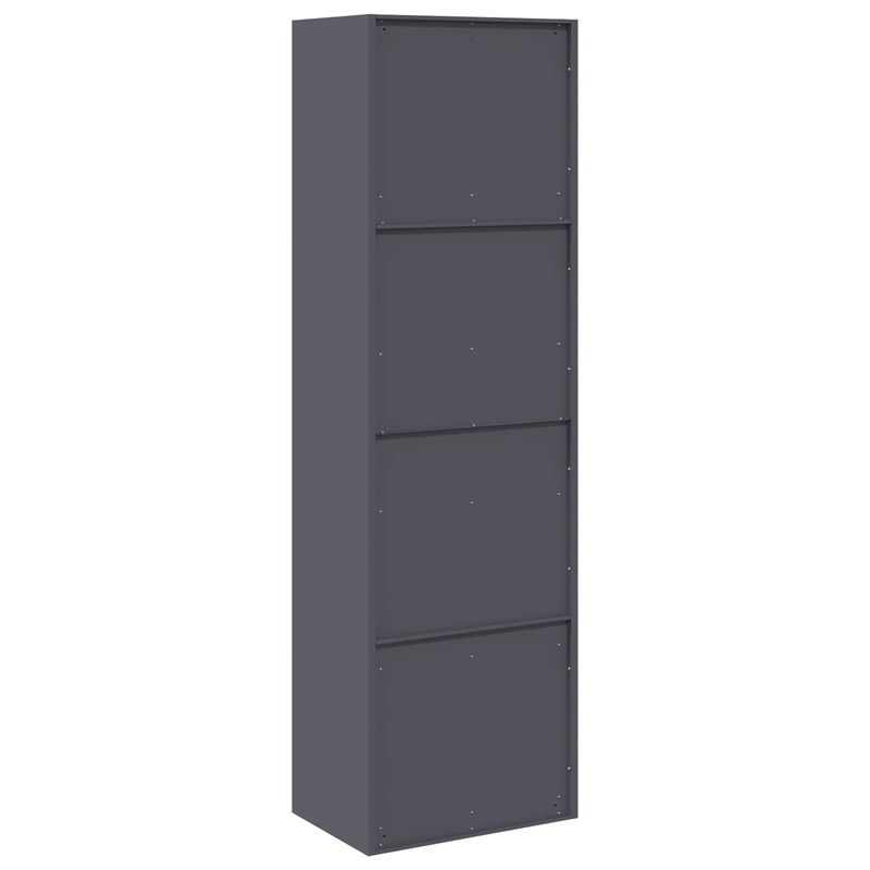 Casa si Gradina - Mobilier - Dulapuri si sifoniere - Dulapuri - Dulap de depozitare 2 pcs Antracit 60 x 40 x 200 cm - Infinity.ro