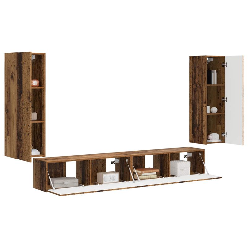 Casa si Gradina - Mobilier - Comode si corpuri - Comode - Lemn Vechi 98 x 31 x 29,5 cm - Infinity.ro