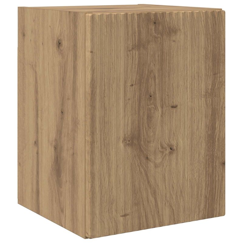 Casa si Gradina - Mobilier - Comode si corpuri - Comode - Set comoda TV Pe perete 3 pcs Stejar Artizanal Lemn compozit - Infinity.ro