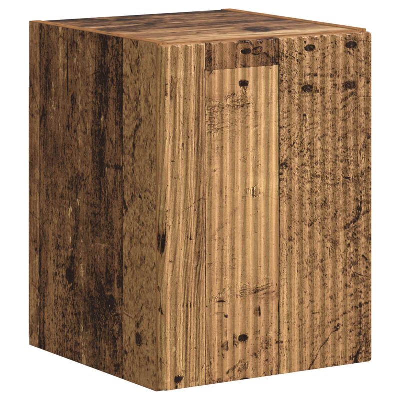 Casa si Gradina - Mobilier - Comode si corpuri - Comode - Set comoda TV Pe perete 4 pcs Lemn vechi Lemn compozit - Infinity.ro
