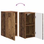 Casa si Gradina - Mobilier - Comode si corpuri - Comode - Set comoda TV Pe perete 4 pcs Lemn vechi Lemn compozit - Infinity.ro