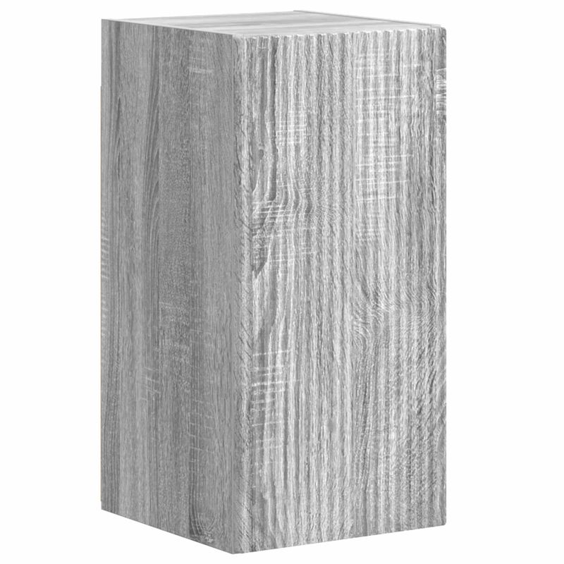 Casa si Gradina - Mobilier - Comode si corpuri - Comode - Set comoda TV Pe perete 4 pcs Gri Sonoma Lemn compozit - Infinity.ro