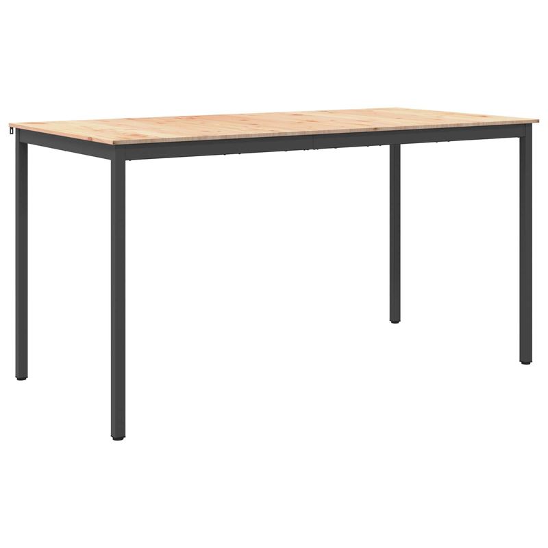 Casa si Gradina - Mobilier - Mese si birouri - Mese bucatarie si dining - Masa de bar natural 110 x 55 x 105 cm Lemn de pin masiv - Infinity.ro