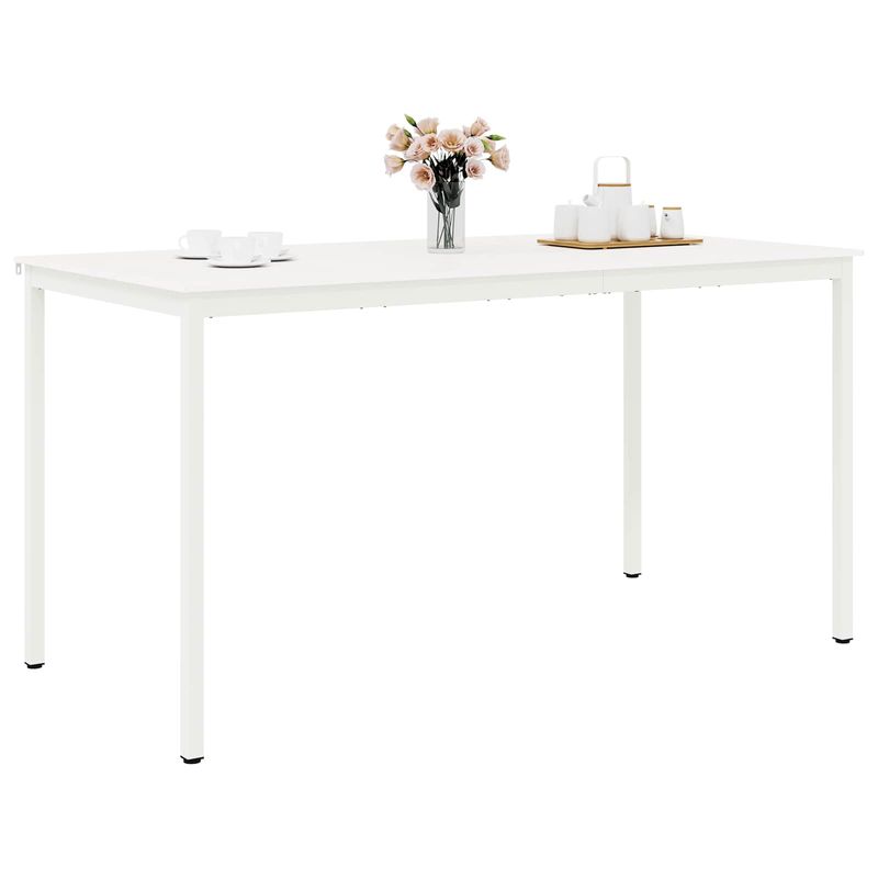Casa si Gradina - Mobilier - Mese si birouri - Mese bucatarie si dining - Masa de bar Alb 110 x 55 x 105 cm Lemn de pin masiv - Infinity.ro