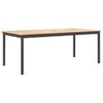 Casa si Gradina - Mobilier - Mese si birouri - Mese bucatarie si dining - Masa de dining natural 200 x 100 x 75 cm Lemn de pin masiv - Infinity.ro