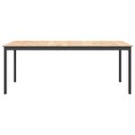 Casa si Gradina - Mobilier - Mese si birouri - Mese bucatarie si dining - Masa de dining natural 200 x 100 x 75 cm Lemn de pin masiv - Infinity.ro