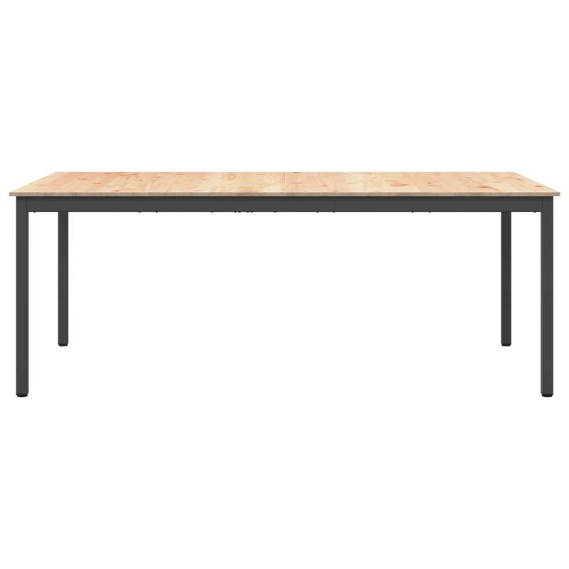 Casa si Gradina - Mobilier - Mese si birouri - Mese bucatarie si dining - Masa de dining natural 200 x 100 x 75 cm Lemn de pin masiv - Infinity.ro