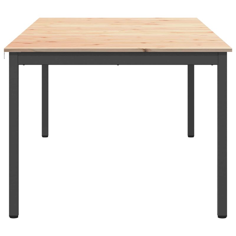Casa si Gradina - Mobilier - Mese si birouri - Mese bucatarie si dining - Masa de dining natural 200 x 100 x 75 cm Lemn de pin masiv - Infinity.ro