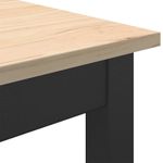 Casa si Gradina - Mobilier - Mese si birouri - Mese bucatarie si dining - Masa de dining natural 200 x 100 x 75 cm Lemn de pin masiv - Infinity.ro